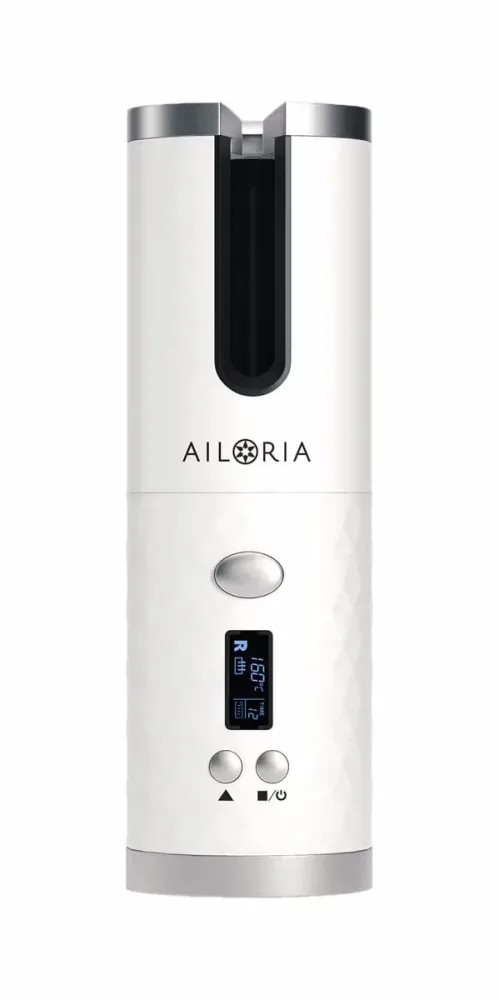 AILORIA - REVOLUTIONNE Kabelloser Auto-Curler, Weiss