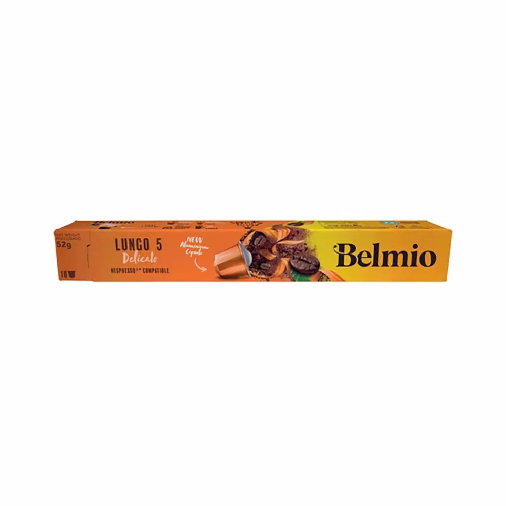 Belmio Lungo Delicato Kaffeekapseln – Nespresso Kapseln – orange
