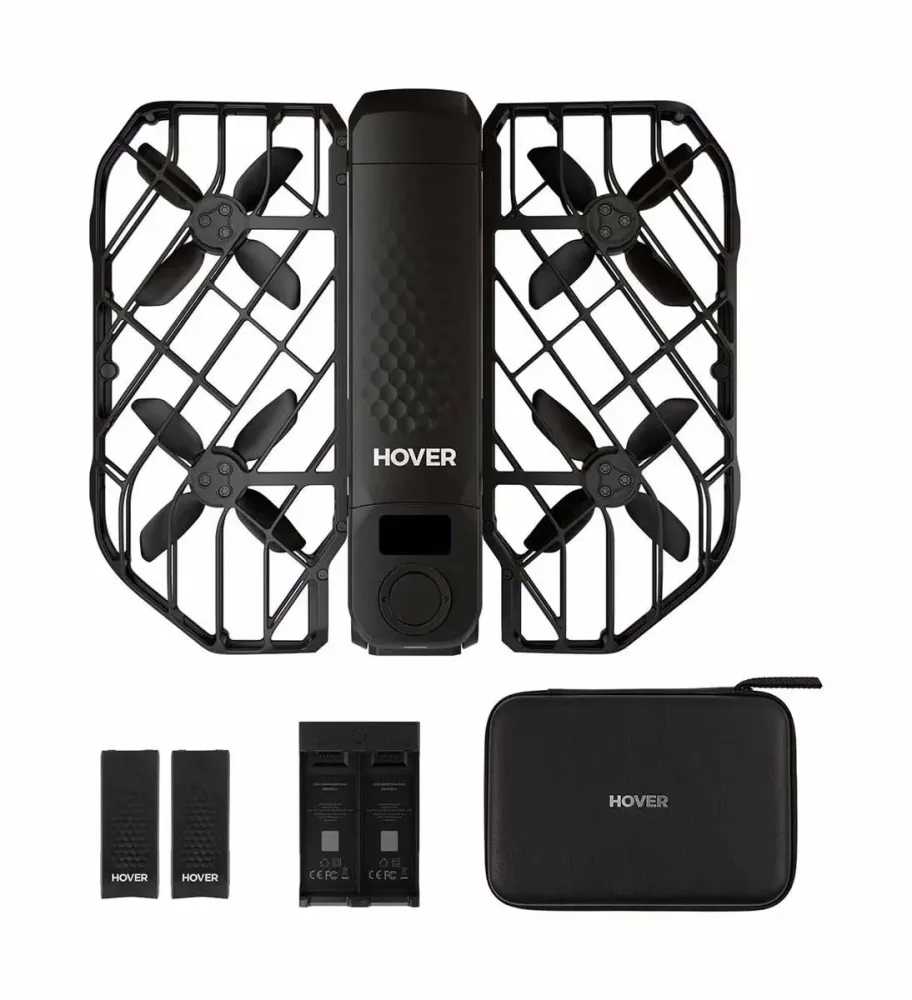 Hoverair X1 PRO Combo SP06H074 Quadrocopter Spar-Set Kameraflug Schwarz
