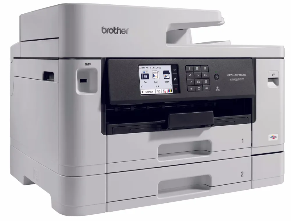 Brother MFC-J5740DW [Tintendrucker, Farbe, WLAN, A3] Multifunktionsdrucker Tinte – Tintenstrahldrucker