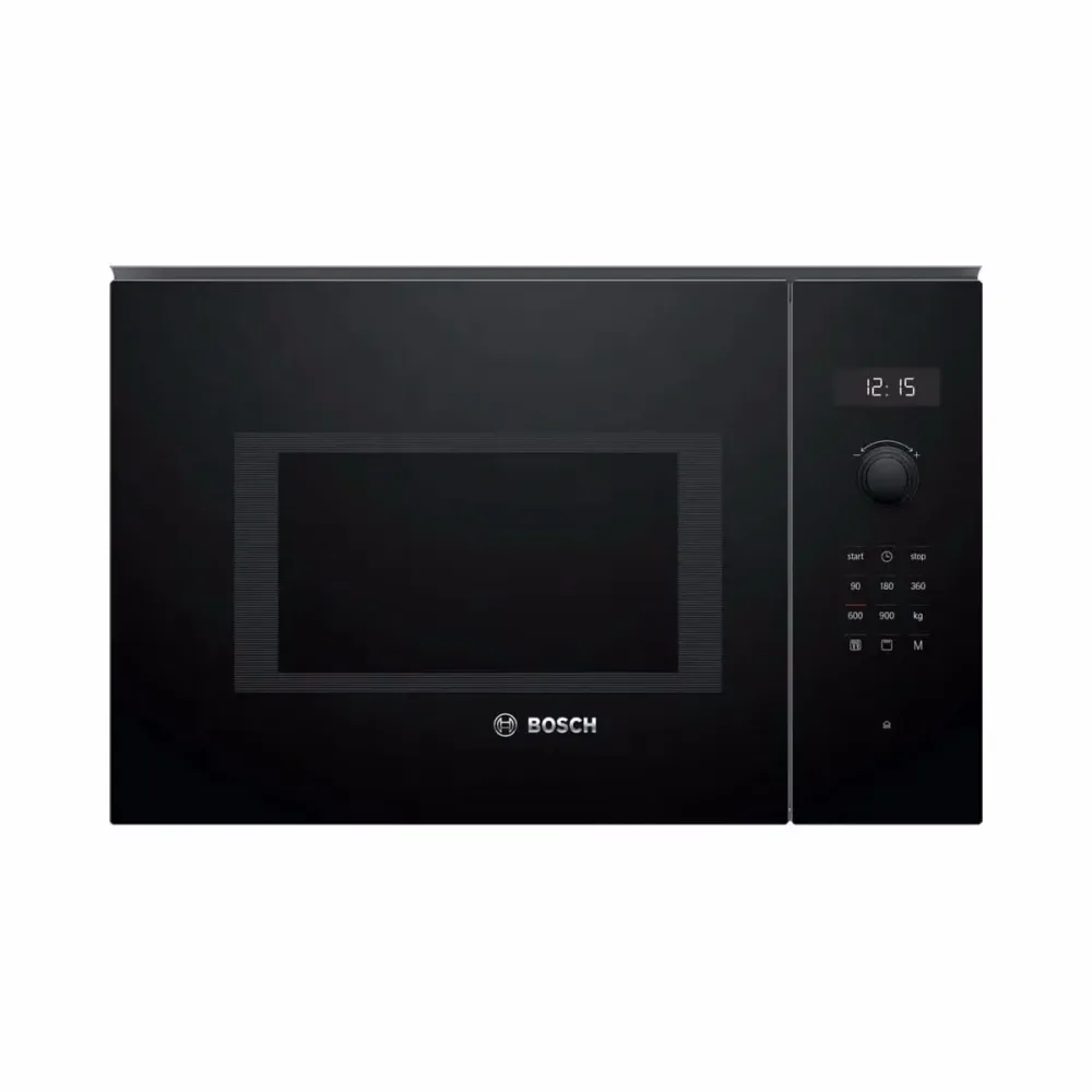 Bosch - BEL554MB0 - Einbau-Mikrowelle, Serie 6, Schwarz, 25 Liter, 25 L