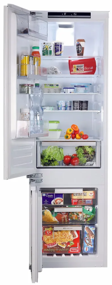 Novamatic EKI 6014.2 NF L Kühlschrank mit Gefrierfach vollintegriert – Einbaukühlschrank mit Gefrierfach 55 cm vollintegriert