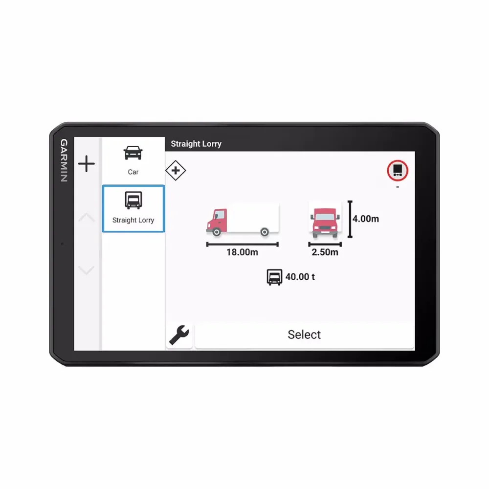Garmin dēzl™ LGV820 MT-S LKW Navigation – Navigationsgerät