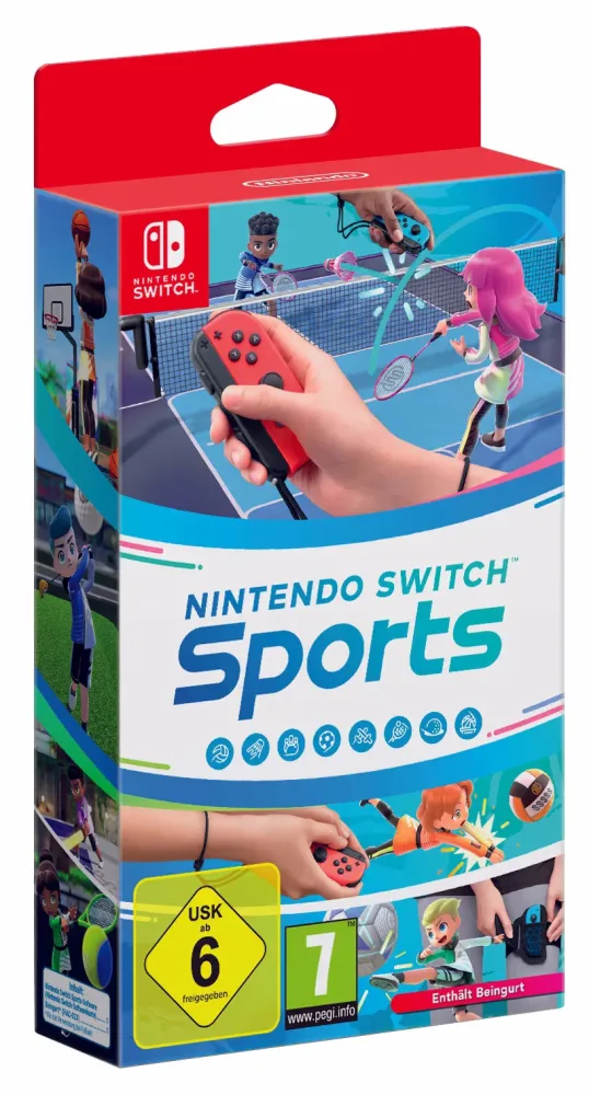 Nintendo Switch Sports Französisch (inkl. Beingurt) Nintendo Switch SW – Nintendo Switch Spiele