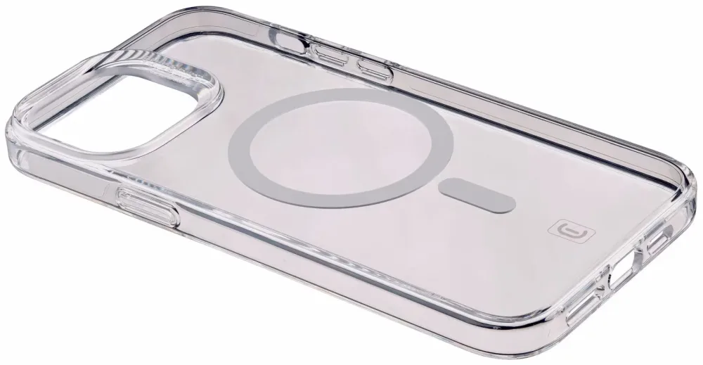 Cellularline GLOSSMAGIPH15T Backcover Apple iPhone 15 Transparent MagSafe kompatibel, Stoßfest GLOSSMAGIPH15T