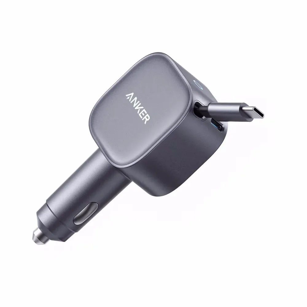 Anker USB-C Car Charger Ladekabel – USB C Kabel/Adapter/Ladegerät – schwarz