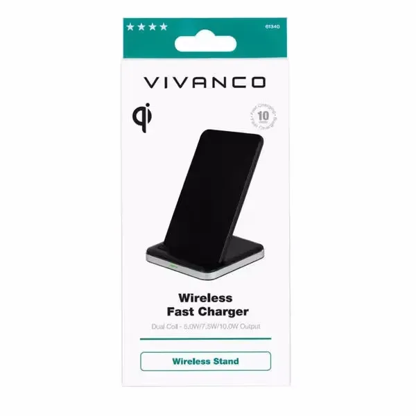 Vivanco QI Charger – USB C Kabel/Adapter/Ladegerät