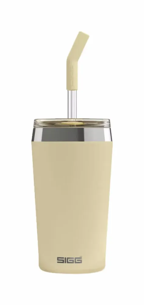 Sigg HELIA OPTIMISTIC YELLOW 0.45 L Reisebecher – Trinkflasche/Thermosflasche/Shaker – gelb