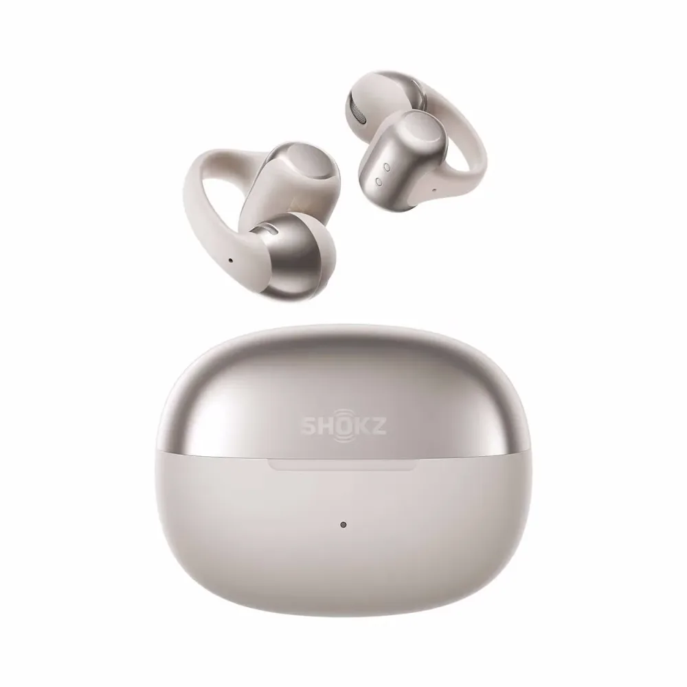 Shokz OpenDots One grey Bügelkopfhörer – In Ear Kopfhörer – grau