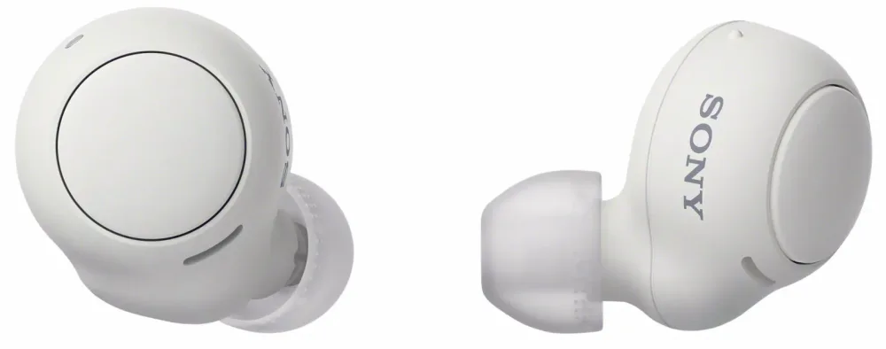 Sony WF-C500 In Ear Kopfhörer Bluetooth® Stereo Weiß Wasserabweisend, Schweißresistent DJ