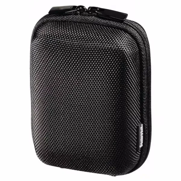 hama 00103691 Kameratasche Hardcase Colour Style, 7 x 4 x 11 cm innen, Schwarz
