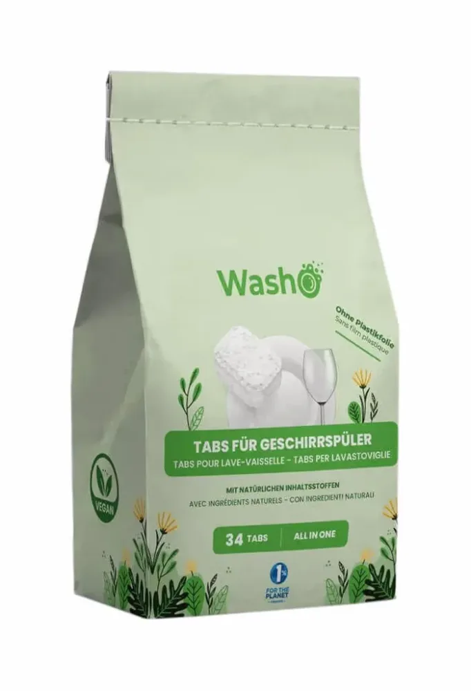 Washo WA20 Tabs für Geschirrspüler – Geschirrspüler Zubehör
