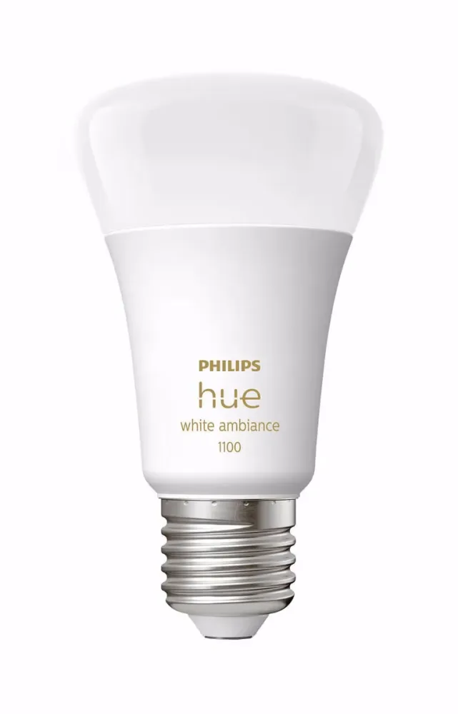 Philips Hue Lampe White Ambiance E27 (8 W) - 1 Stück LED-Lampe – LED/Leuchtmittel/Glühbirne