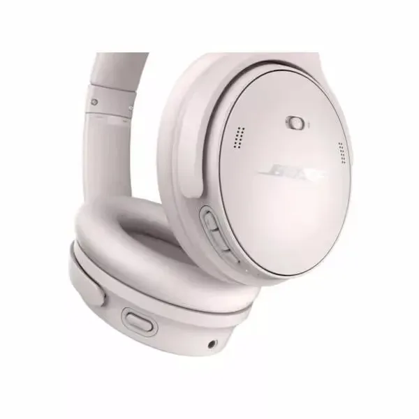 Bose QuietComfort Over Ear Kopfhörer Bluetooth®, kabelgebunden Weiß Noise Cancelling Headset