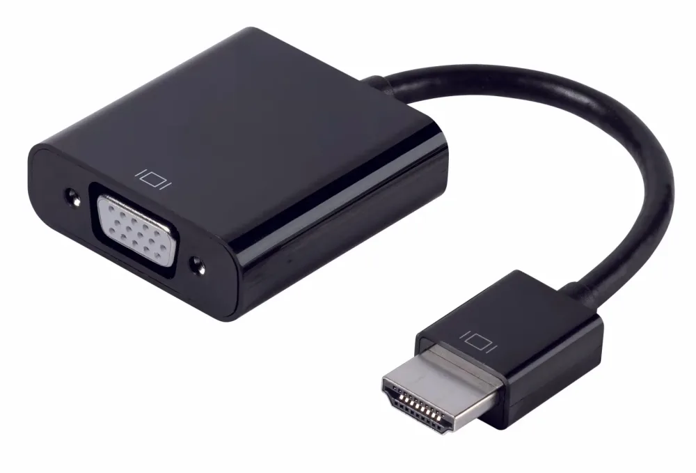 Vivanco HDMI VGA Adapter – Video Kabel/HDMI Kabel