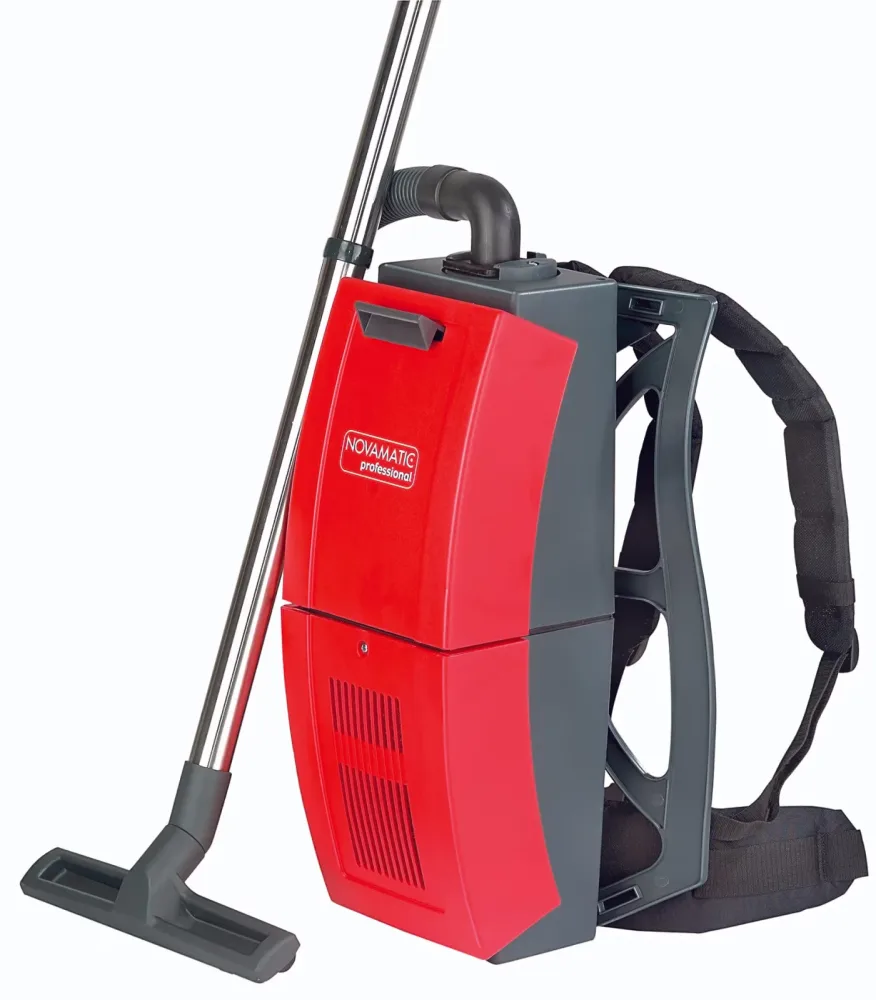 Novamatic RS 05 Silent Rückenstaubsauger – rot