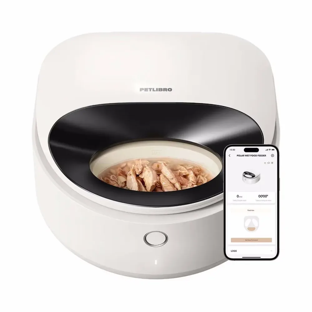 PETLIBRO Polar Nassfutterautomat Weiss – Tierbedarf