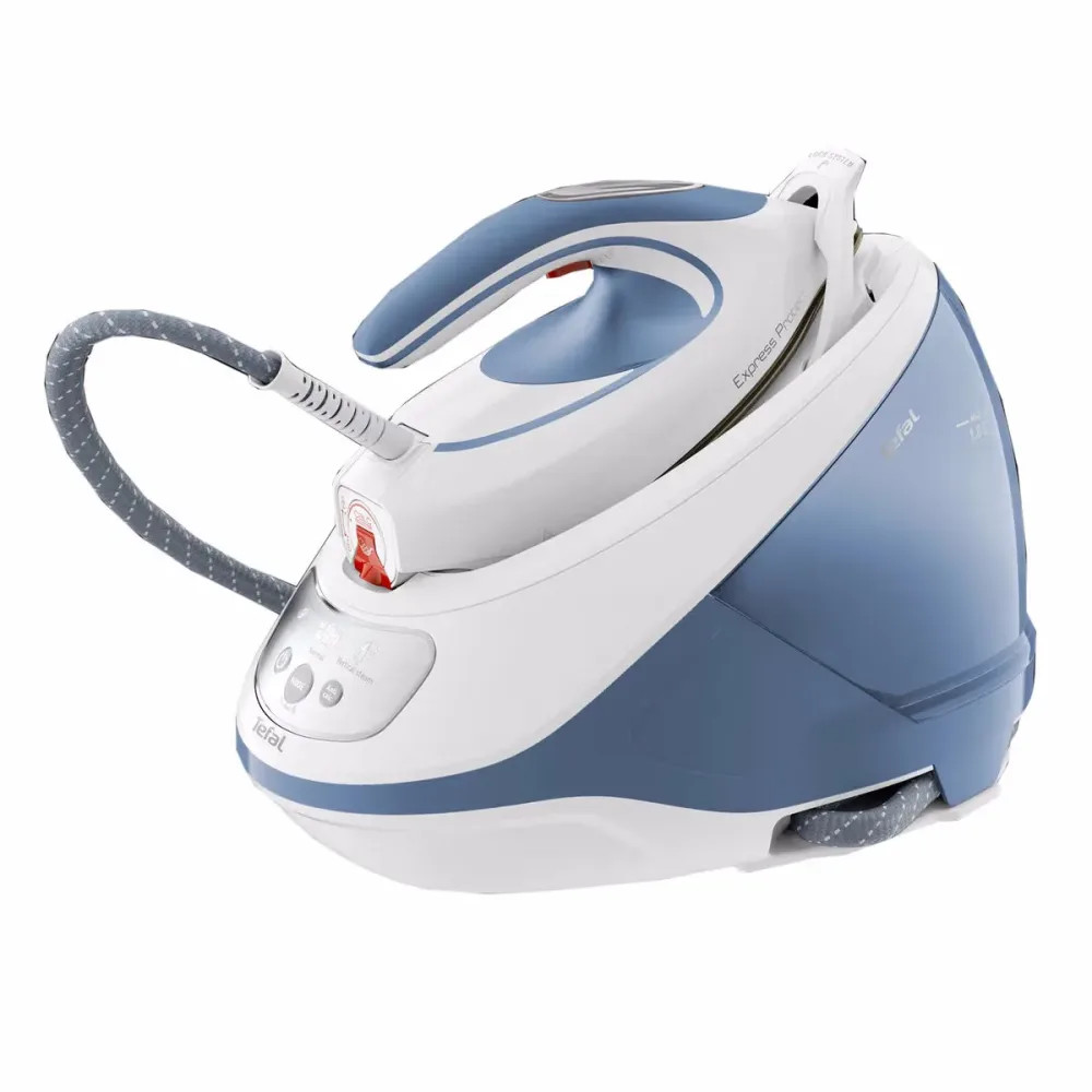 Tefal Express Protect SV9202 Bügelstation – Dampfbügelstation/Bügelstation – hellblau