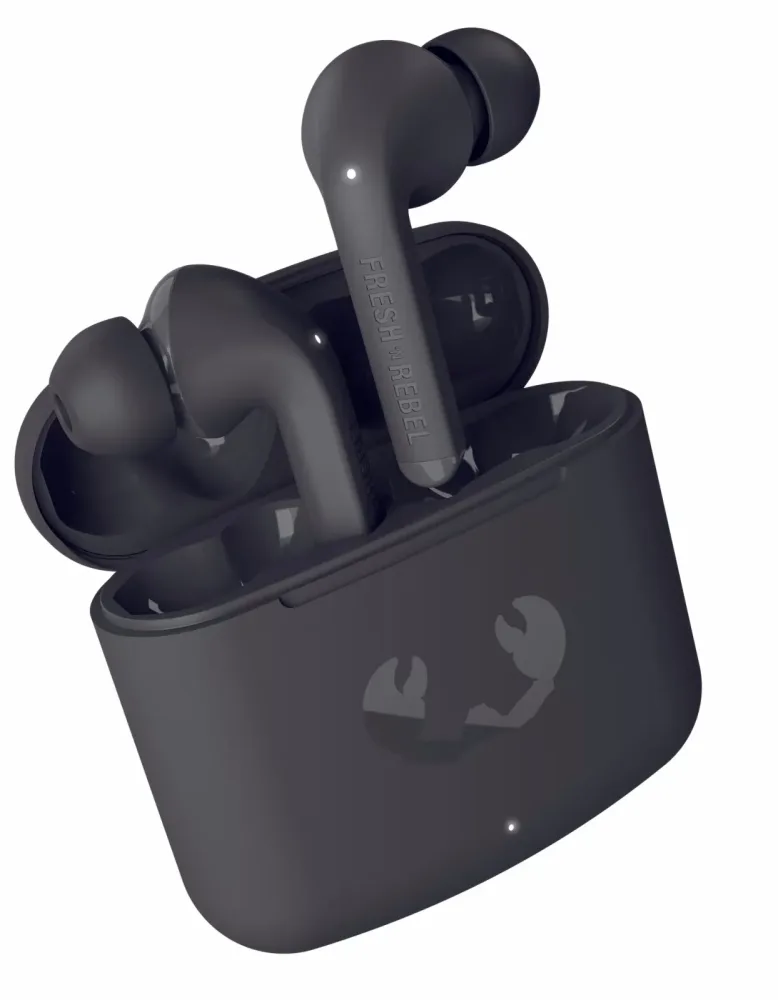 Fresh 'n Rebel Twins Fuse Storm Grey In-Ear Kopfhörer – In Ear Kopfhörer – schwarz