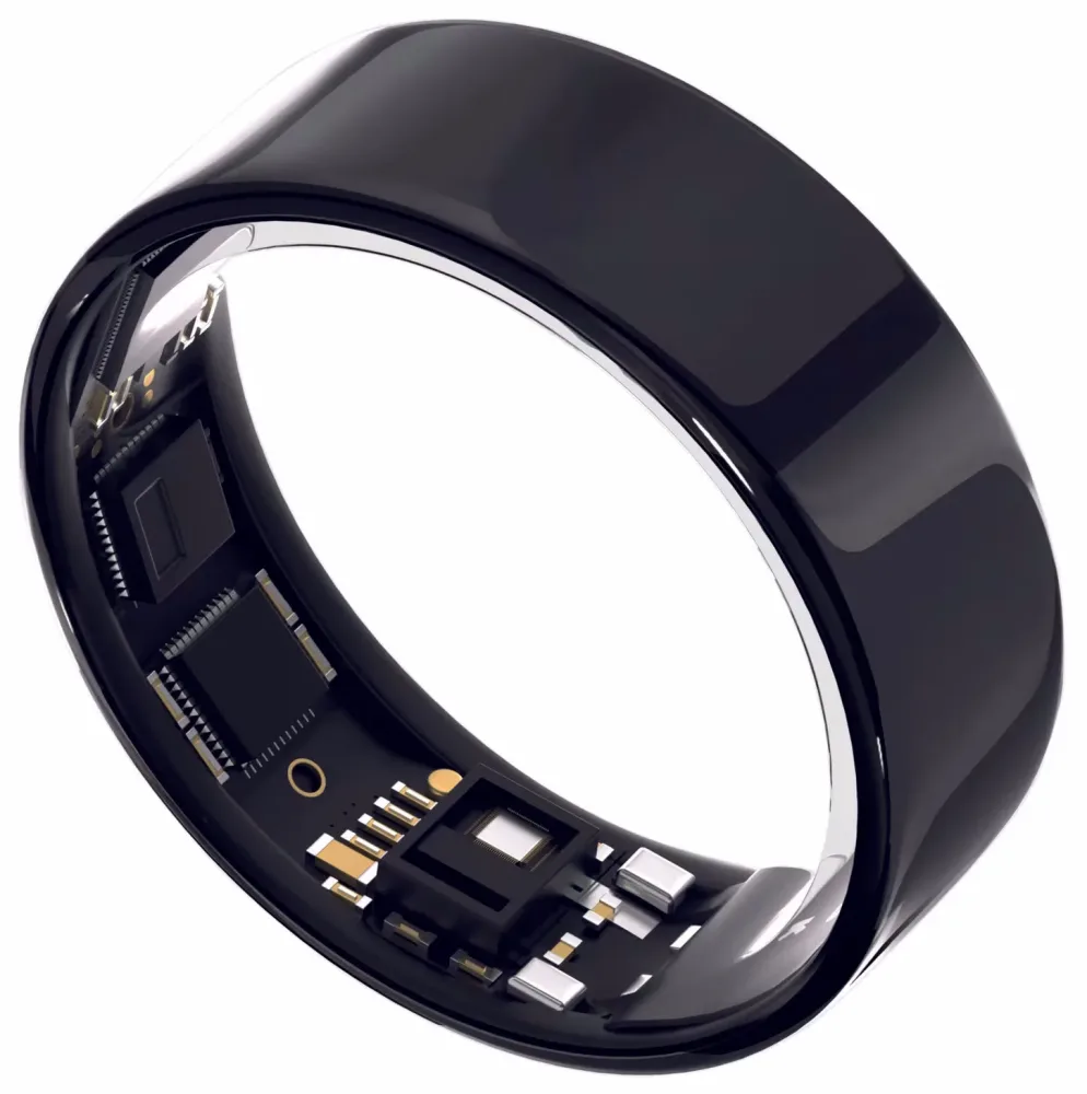 UltraHuman Ring AIR Grösse 13 - Aster Black Gesundheitstracker – Smart Ring - Smartring – schwarz