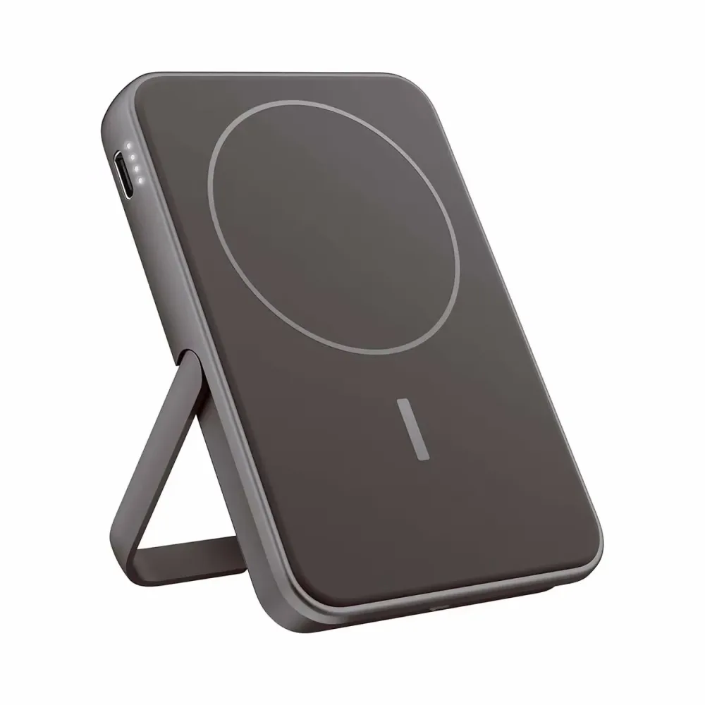 Fresh 'n Rebel Magnet Wireless Powerbank 5000 mAh - Storm Grey – grau