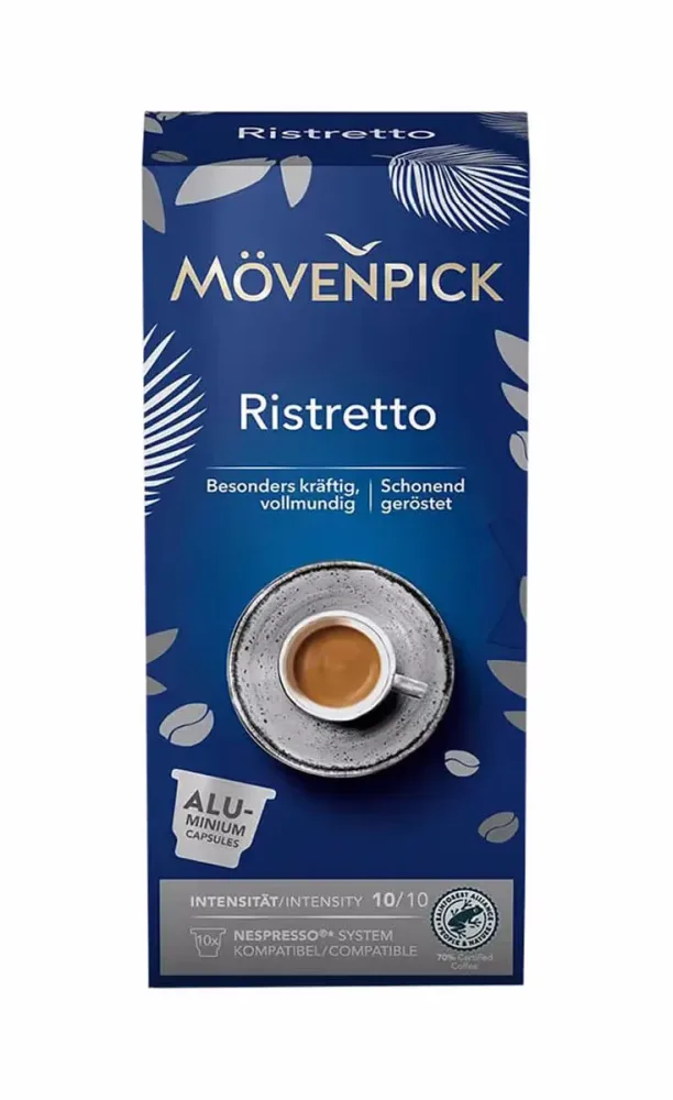 Mövenpick Ristretto NPX Kaffeekapseln – Nespresso Kapseln