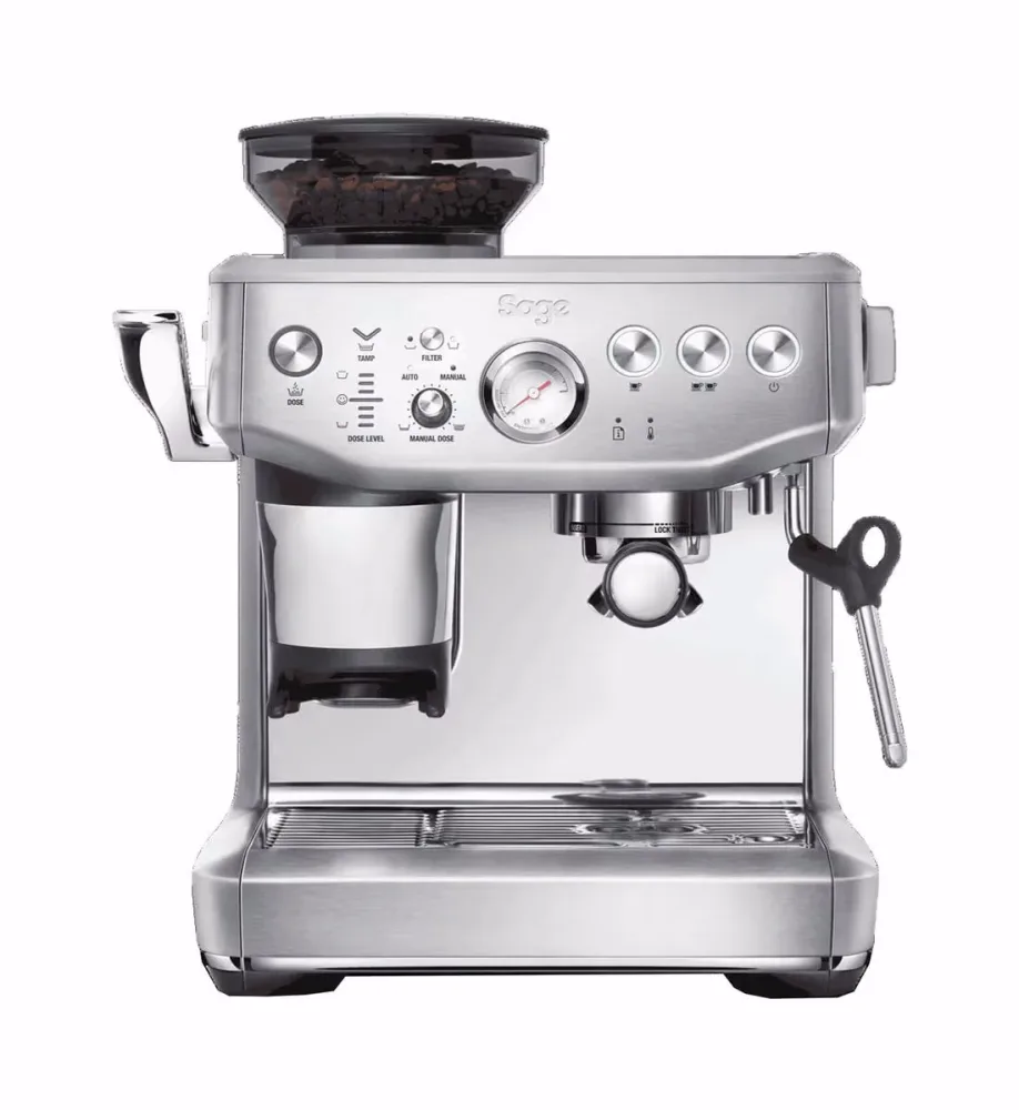 Sage The Barista Express Impress Stainless Steel Espressomaschine – Siebträgermaschine/Espressomaschine – edelstahl