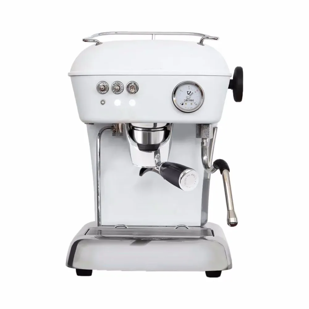 Ascaso DREAM ONE FF weiss Pads-Espressomaschine – Siebträgermaschine/Espressomaschine
