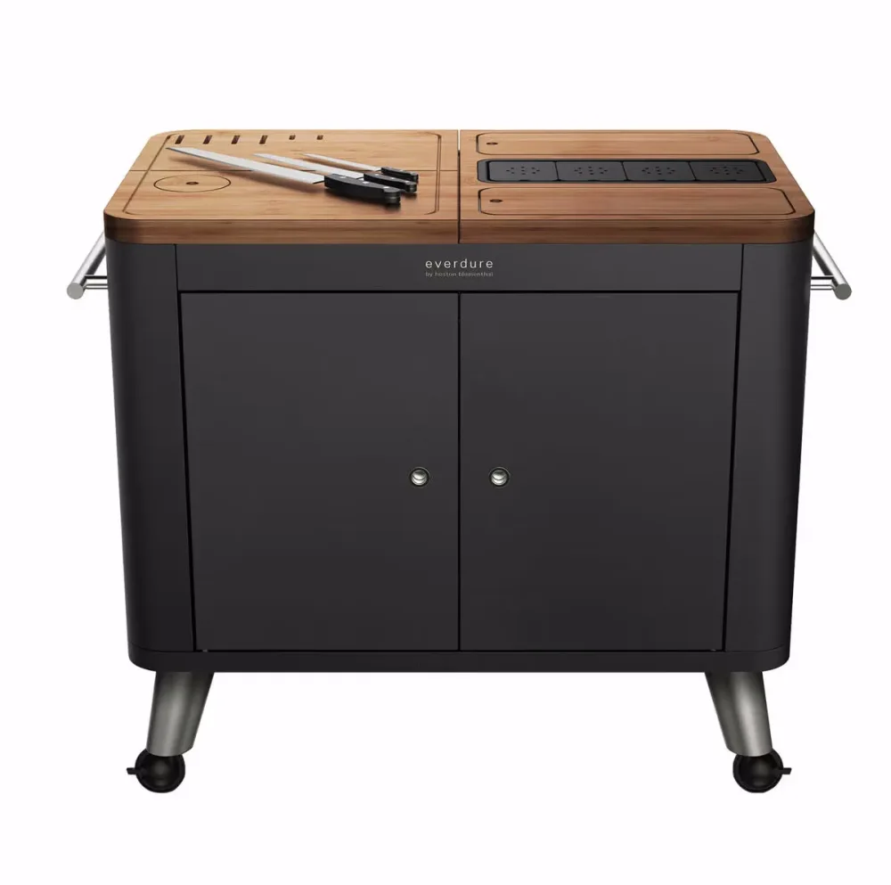 Everdure Mobile Outdoor Küche, für drinnen und draußen schwarz Mobile Outdoor-Küche S/C-Kelchs – Gasgrill