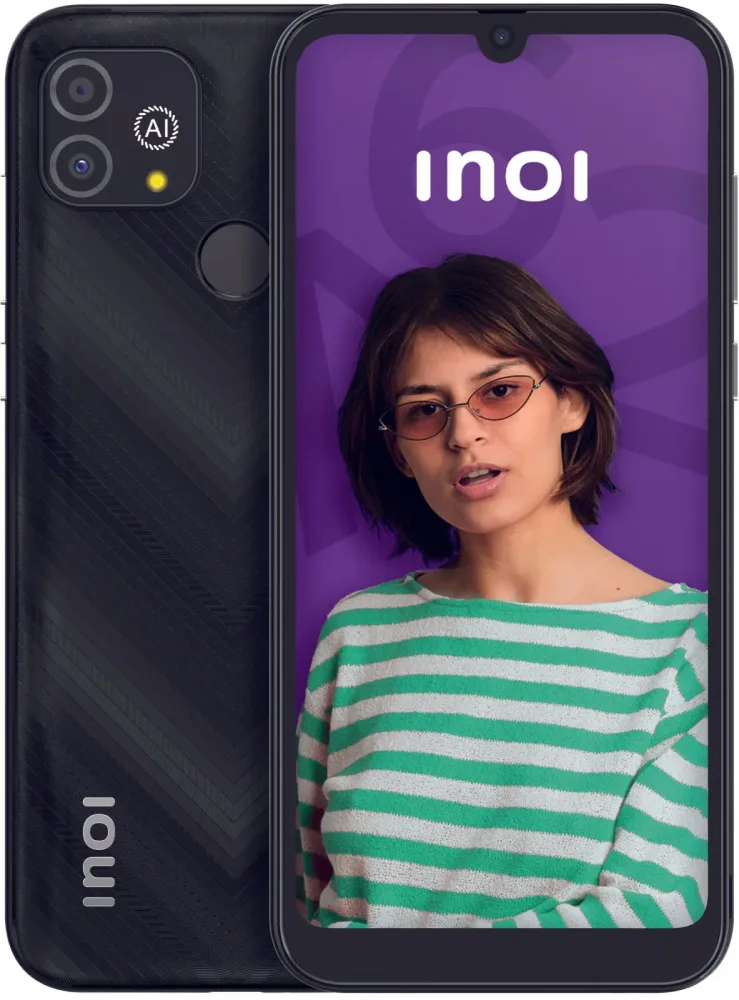 INOI A62 - 64 GB, Black, 6.1