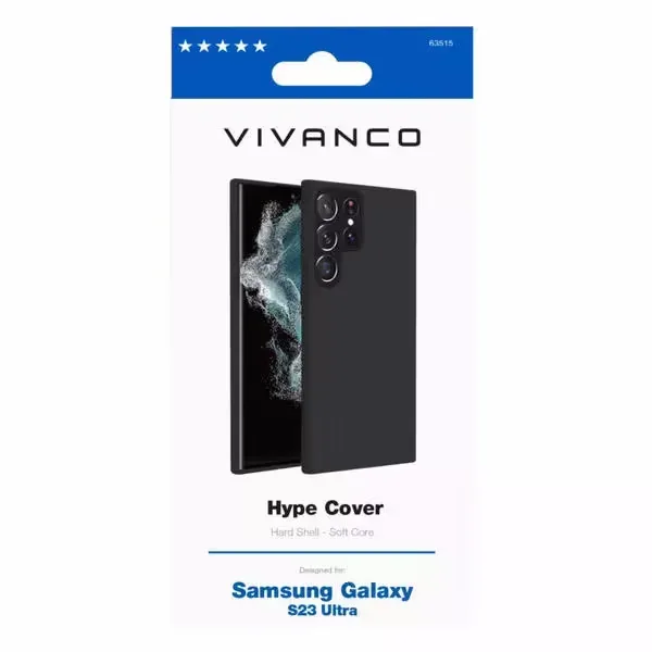 Vivanco Schutzhülle Samsung Galaxy S23 Ultra – Handyhülle/Handy Tasche