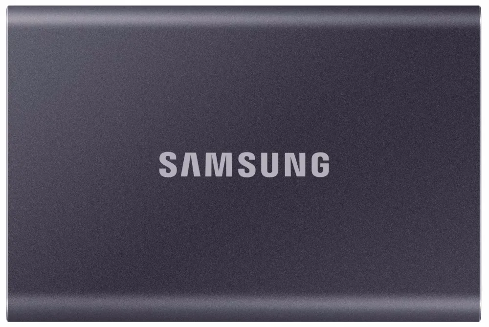 Samsung - T7, Portable SSD, Grau, 1 TB