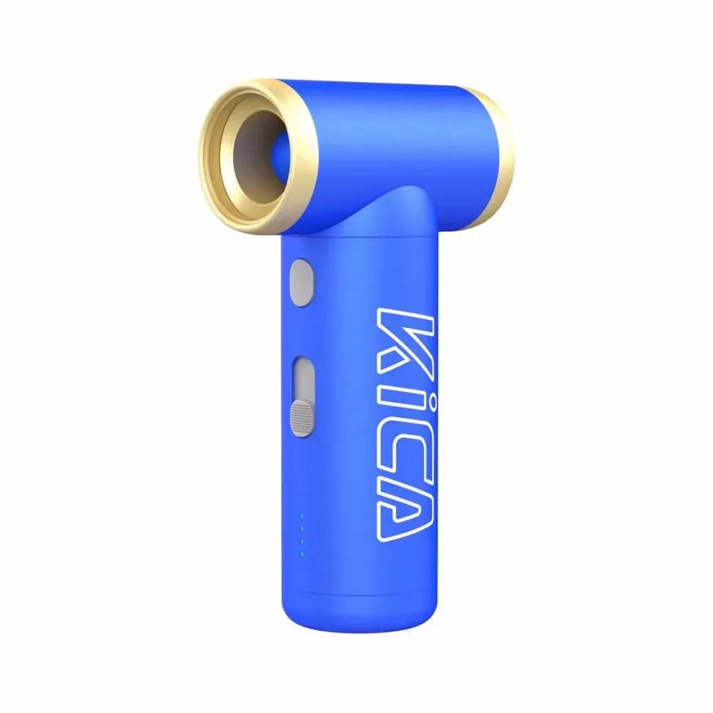 KiCA JET FAN 2S Vacuum Kit blau Mini-Ventilator – Handstaubsauger