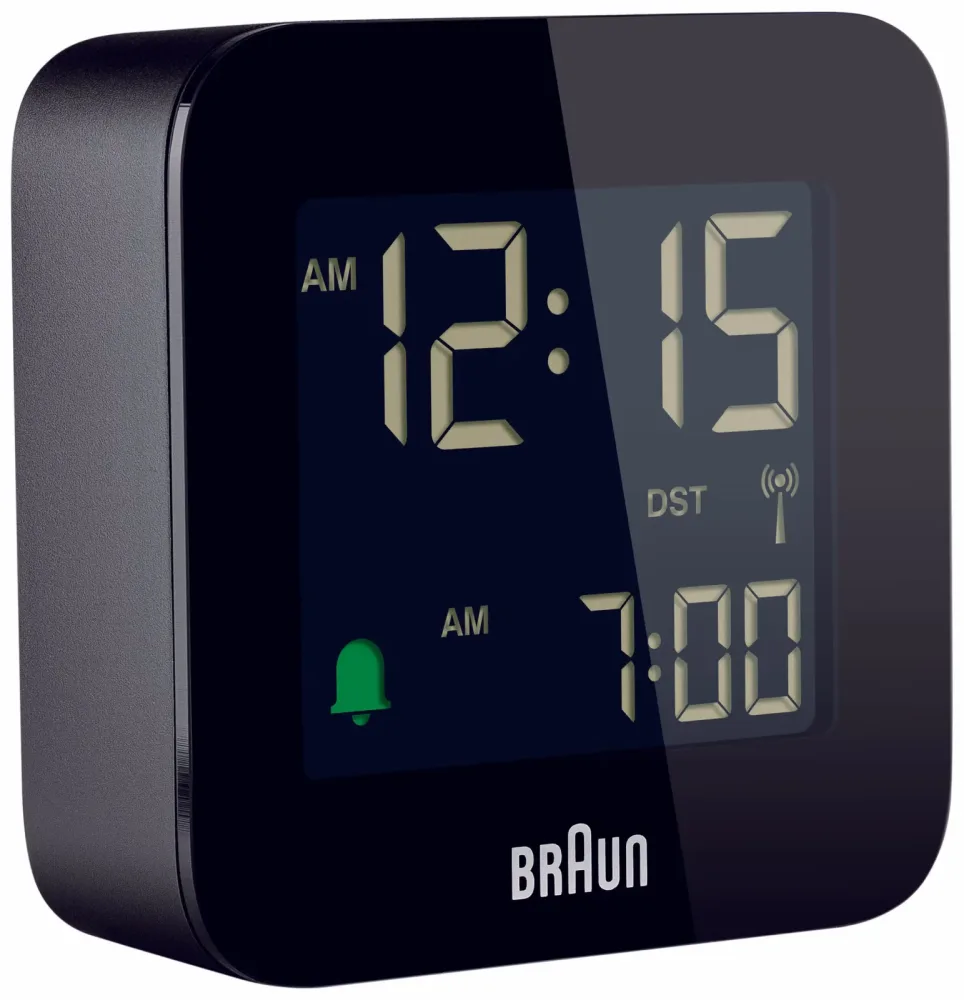 Braun - Digitalwecker, 57mm, Black
