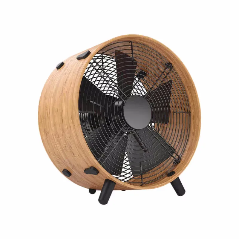 Stadler Form Otto Ventilator – Tischventilator/USB Ventilator – braun