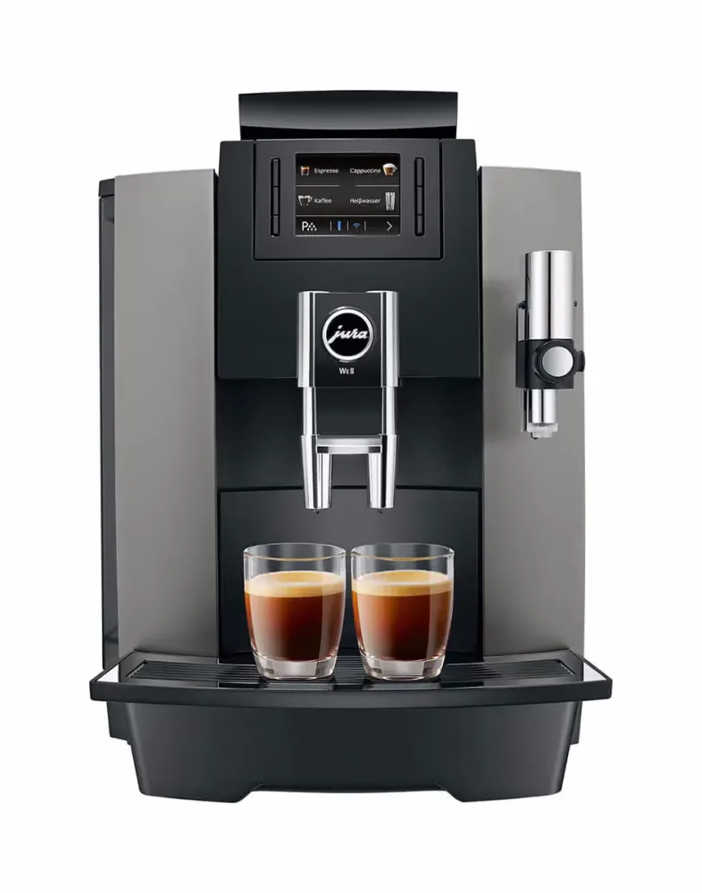 JURA WE8 Dark Inox (SA) Professionnelle Kaffeemaschine – JURA Kaffeevollautomaten Professional