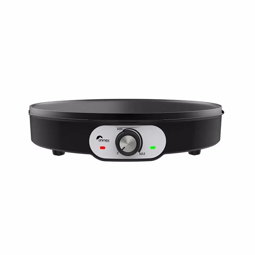 Ohmex CRP-3012 Crêpemaker – Crepes Maschine/Crepes Maker – schwarz