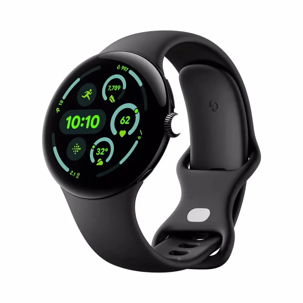 Google Pixel Watch 3 (WiFi, 45mm, schwarz) Smart Watch – Weitere Smartwatches