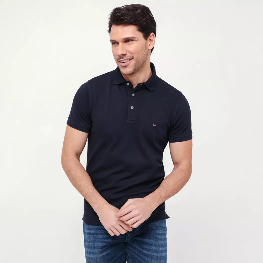 Tommy Hilfiger Core 1985 Slim Polo desert sky