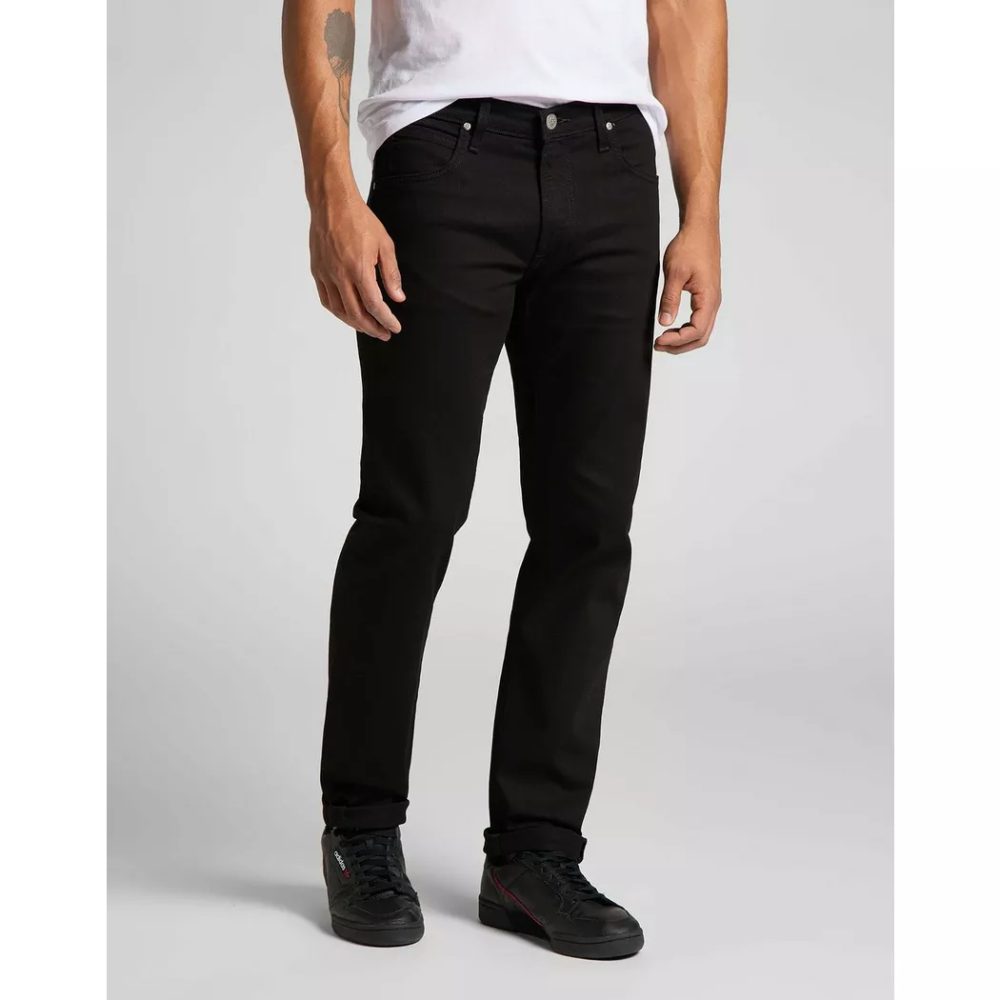 Lee Daren Jeans Zip Fly clean black