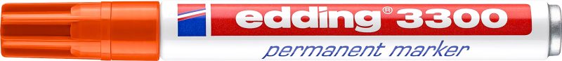 EDDING Permanent Marker 3300 1-5mm 3300-6 orange