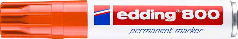 EDDING Permanent Marker 800 4-12mm 800-6 orange