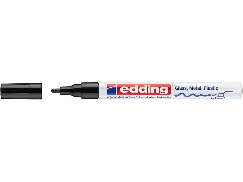 EDDING Paintmarker 751 CREA 1-2mm 751-1 CRE schwarz
