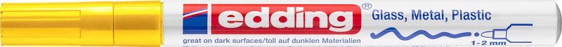 EDDING Paintmarker 751 CREA 1-2mm 751-5 CRE gelb