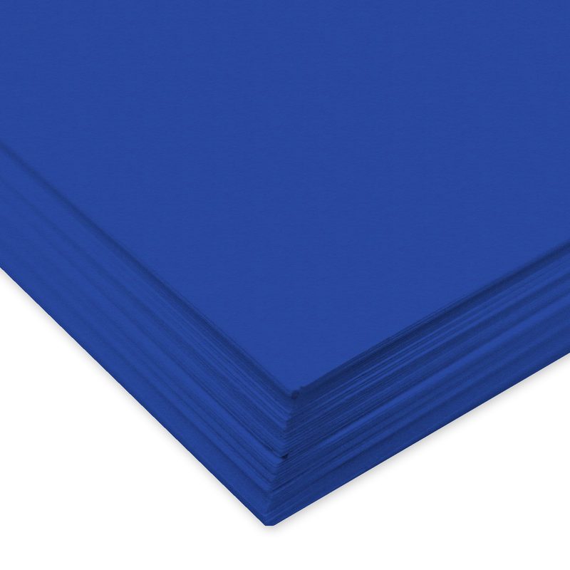 URSUS Tonzeichenpapier A4 2174639 130g, blau 100 Blatt