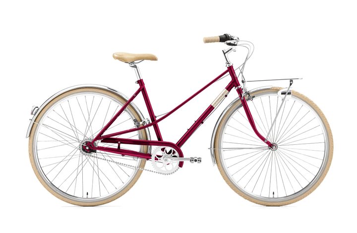 Creme Caferacer Lady Solo Citybike bordeaux