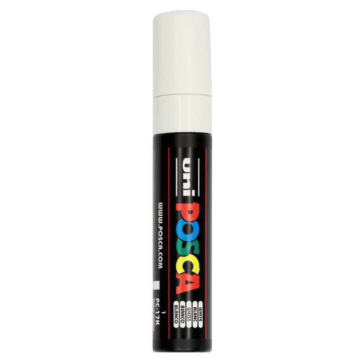 Uni-Ball uni POSCA PC-17K Marker 1 Stück(e) Weiß Meißel