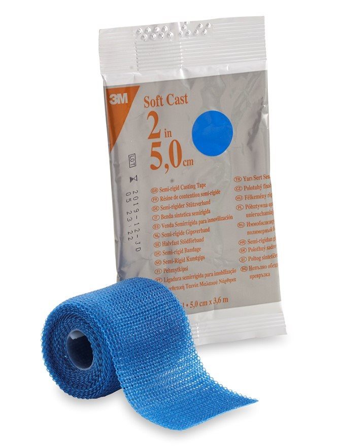 3M Scotchcast Softcast 5cmx3.65m blau 10 Stk