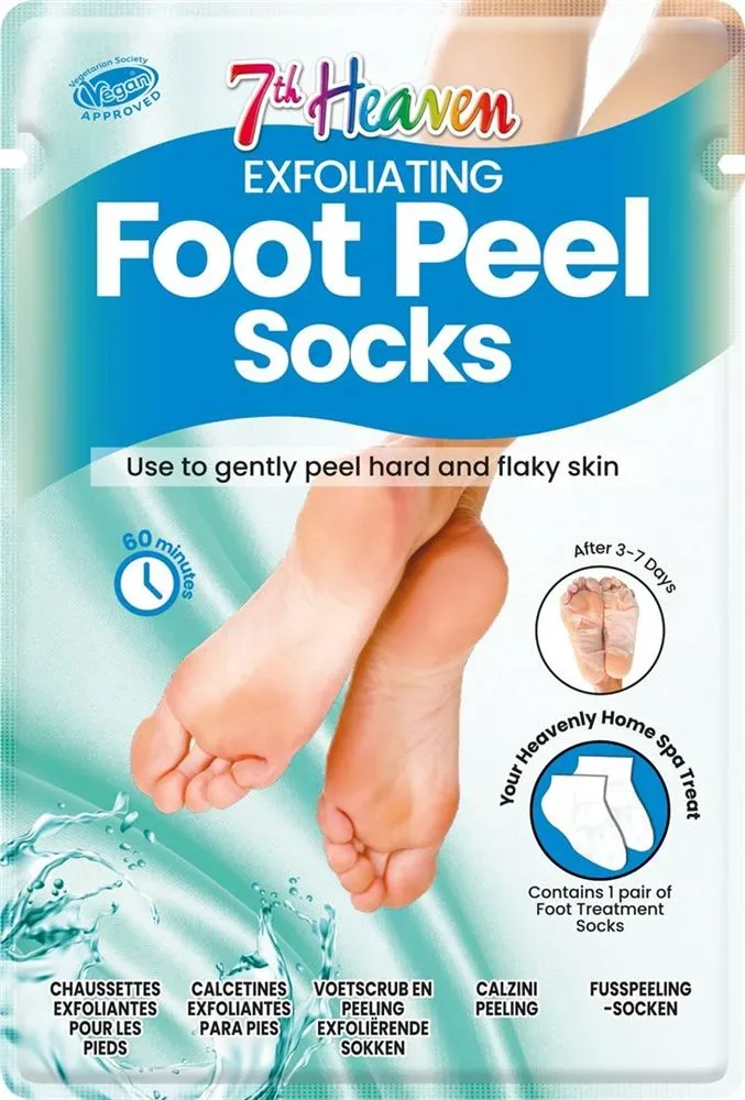 7th Heaven Foot Mask Exfoliating 1 Paar