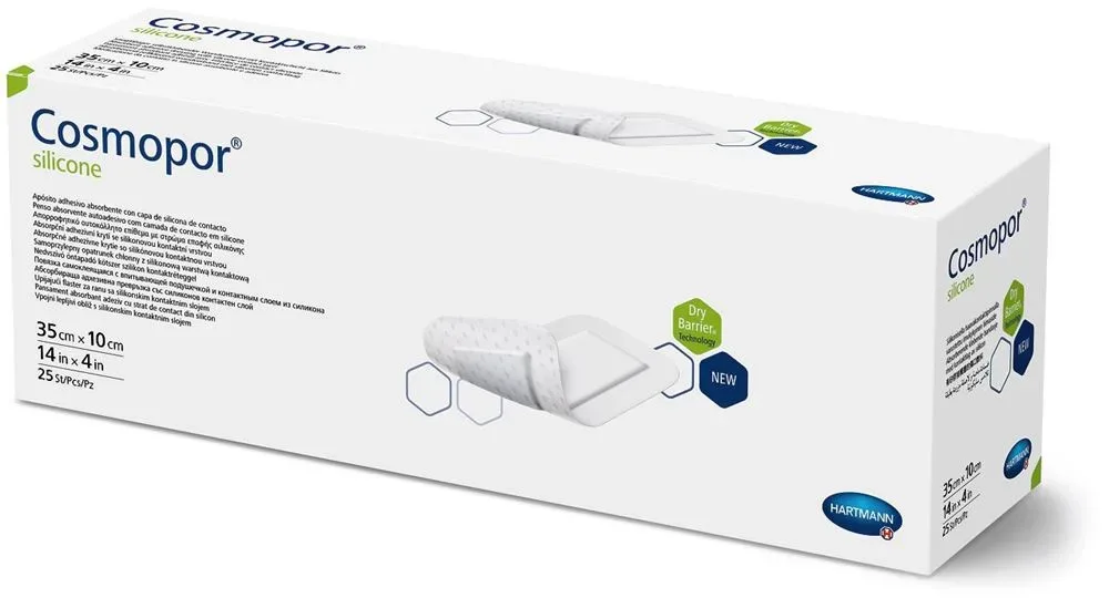 Cosmopor silicone 35x10cm 10 Stk